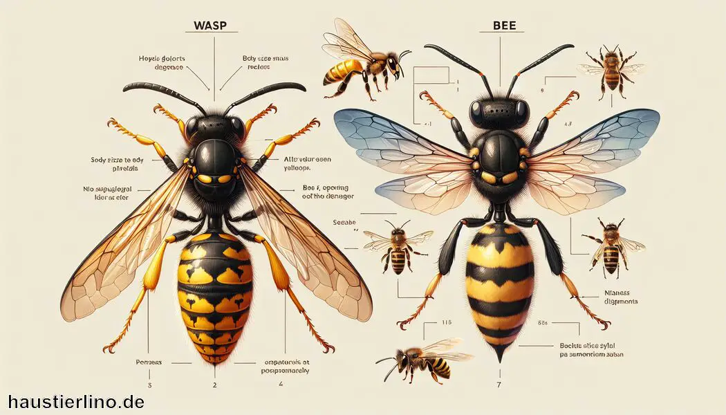 Soziales Verhalten: Wespen solitär oder sozial, Bienen sozial   - Unterschied Wespe Biene