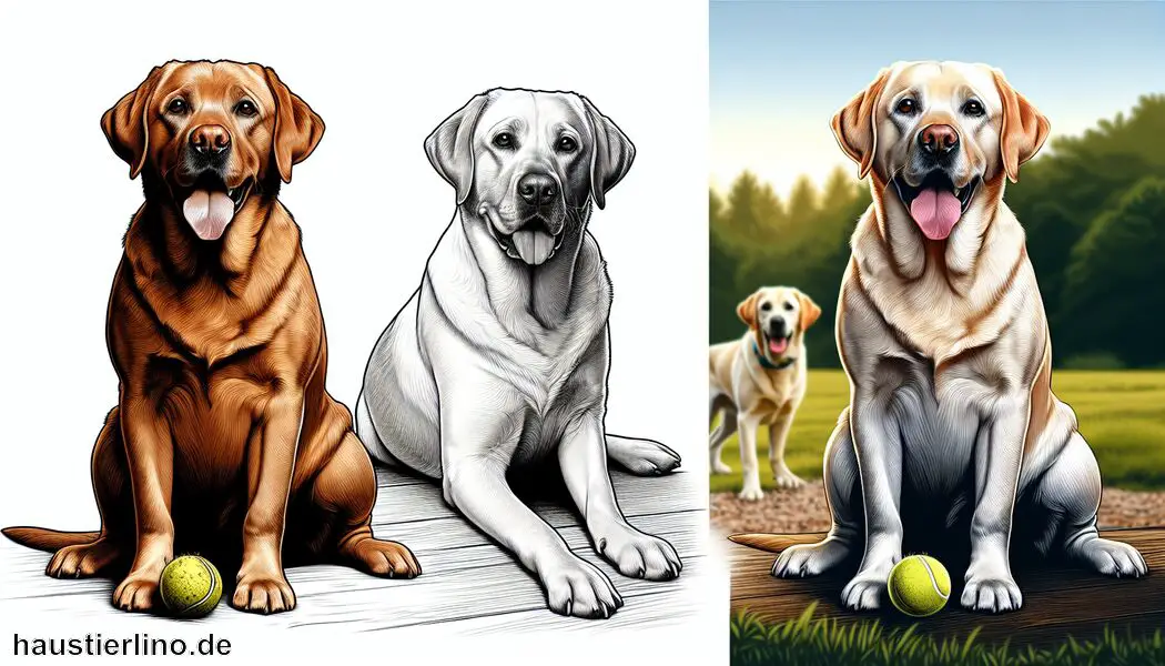 Temperament und Charaktereigenschaften   - Unterschied Labrador und Labrador Retriever