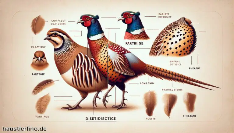 Unterschied Rebhuhn Fasan