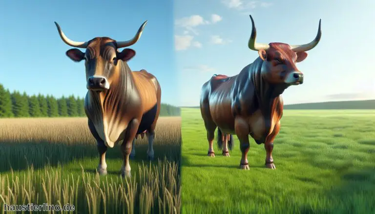 Unterschied Kuh und Rind